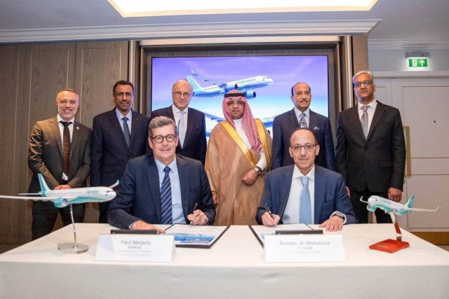 Group picture of Saudi's flynas strikes deal for additional Airbus A320neos, 15 A330s (flynas)